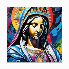 Virgin Mary 9 Canvas Print