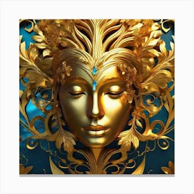 Golden Goddess 3 Canvas Print