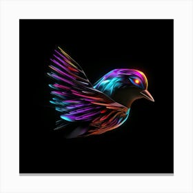 Colorful Bird 1 Canvas Print