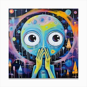 Alien 2 Canvas Print