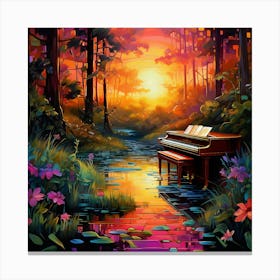Piano (3) Canvas Print