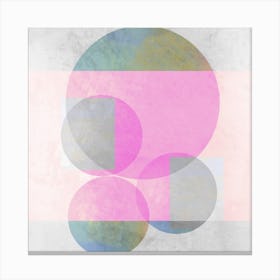 Abstract Circles Canvas Print