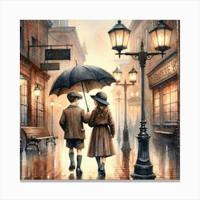 Rainy Day Canvas Print