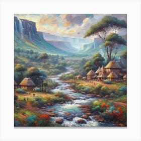 Savannah Valley Canvas Print