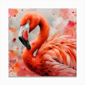 Flamingo 10 Canvas Print