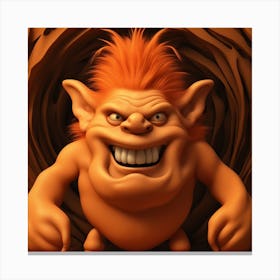 Troll 8 Canvas Print