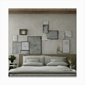 Modern Bedroom 9 Canvas Print