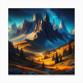 Landscape 6 Canvas Print