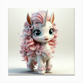 Little Unicorn 29 Canvas Print