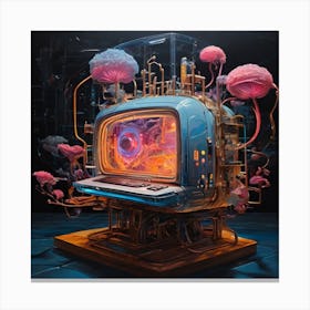 Tv Station Canvas Print