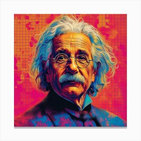 Albert Einstein 18 Canvas Print