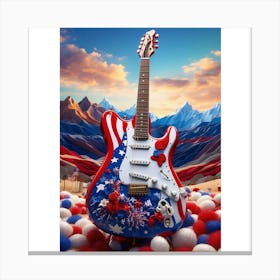 Red, White, and Blues 21 Canvas Print