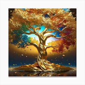 Tree Of Life 333 Canvas Print