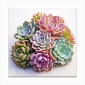 Colorful Succulents 4 Toile