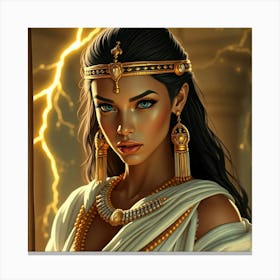Egyptian Beauty 28 Canvas Print