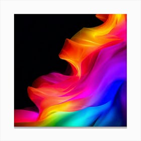 Colorful Brightness Colors Vibrant Pastel Power Gradient Vivid Luminous Radiant Bright S (5) Canvas Print