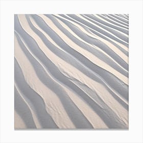 White Sand Dunes 2 Canvas Print