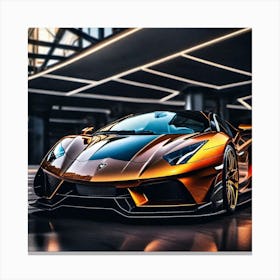 Lamborghini 66 Canvas Print