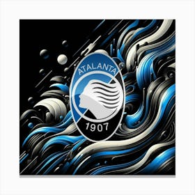 Atalanta BC Logo Wall Art 15 Canvas Print