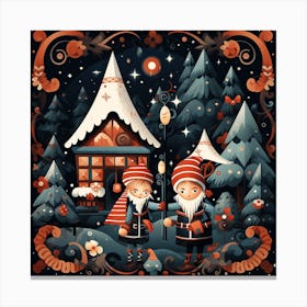 Christmas Santa Claus 1 Canvas Print