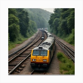 Default Create Unique Design Of Railway 2 1 Canvas Print