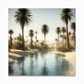 Egyptian Desert Canvas Print