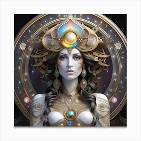Ethereal Goddess 3 Canvas Print