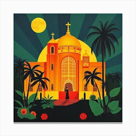 Santa Cruz Cathedral Canvas Print