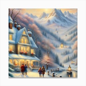 Winter Majesty Canvas Print