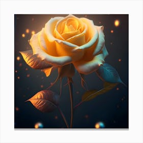 Realistic Best Quality Masterpiece13 Yell Canvas Print