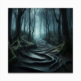 Dark Forest 58 Canvas Print