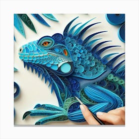 Iguana 2 Canvas Print