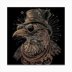 Steampunk Eagle 5 Canvas Print