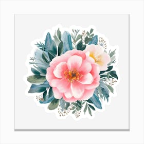 Pink Flower 2 Canvas Print