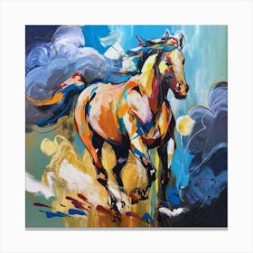 Horse Running 1 Canvas Print