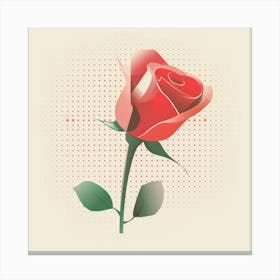 Rose flower Canvas Print