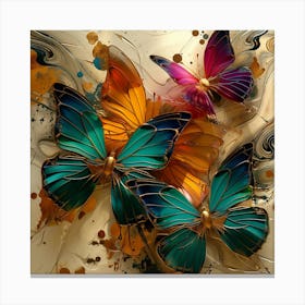 Butterflies Canvas Print