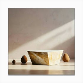 Marble Bowls 2 Canvas Print