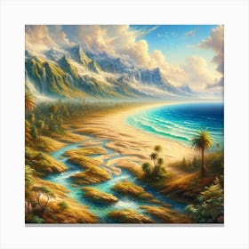 Paradise On Earth Canvas Print