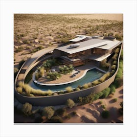 Desert House 7 Canvas Print