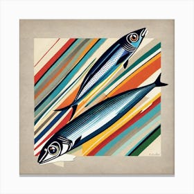 Sardines Canvas Print