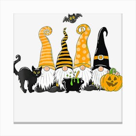 Gnomes Halloween Costumes For Womens Funny Matching Canvas Print