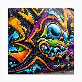 Street Art 14 Canvas Print