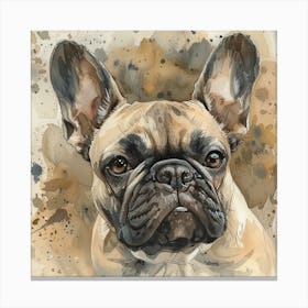 French Bulldog Canvas Print