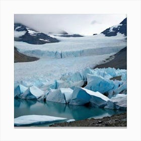 Glacier In Argentina Leinwandbild