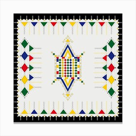 North Africa Tribal Heritage 2 Canvas Print