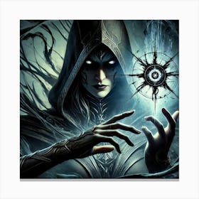 Zoya Nightshade Nightshade Mark Canvas Print