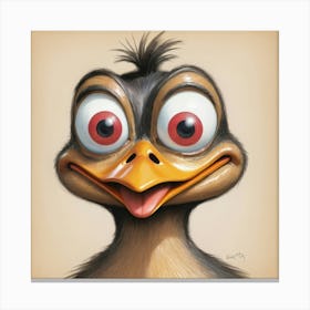 Duck Face Canvas Print