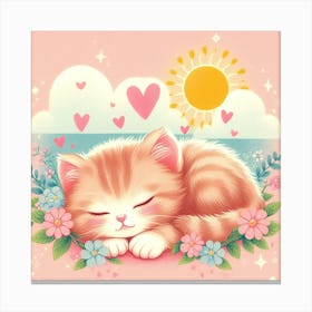 Cute Kitten 1 Canvas Print