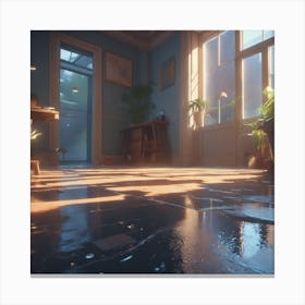 Room With A Window Canvas Print